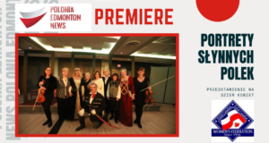 Relacja TV: Przedstawienie “Portrety Słynnych Polek”.
