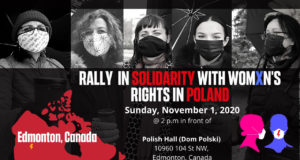 PEACEFUL Rally in Solidarity with Woman’s Rights in Poland