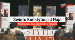 Wideo: Święto Konstytucji 3 Maja. Transmisja na żywo z Domu Polskiego w Edmonton.
