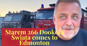 Starem 266 Dookoła Świata odwiedzili Edmonton